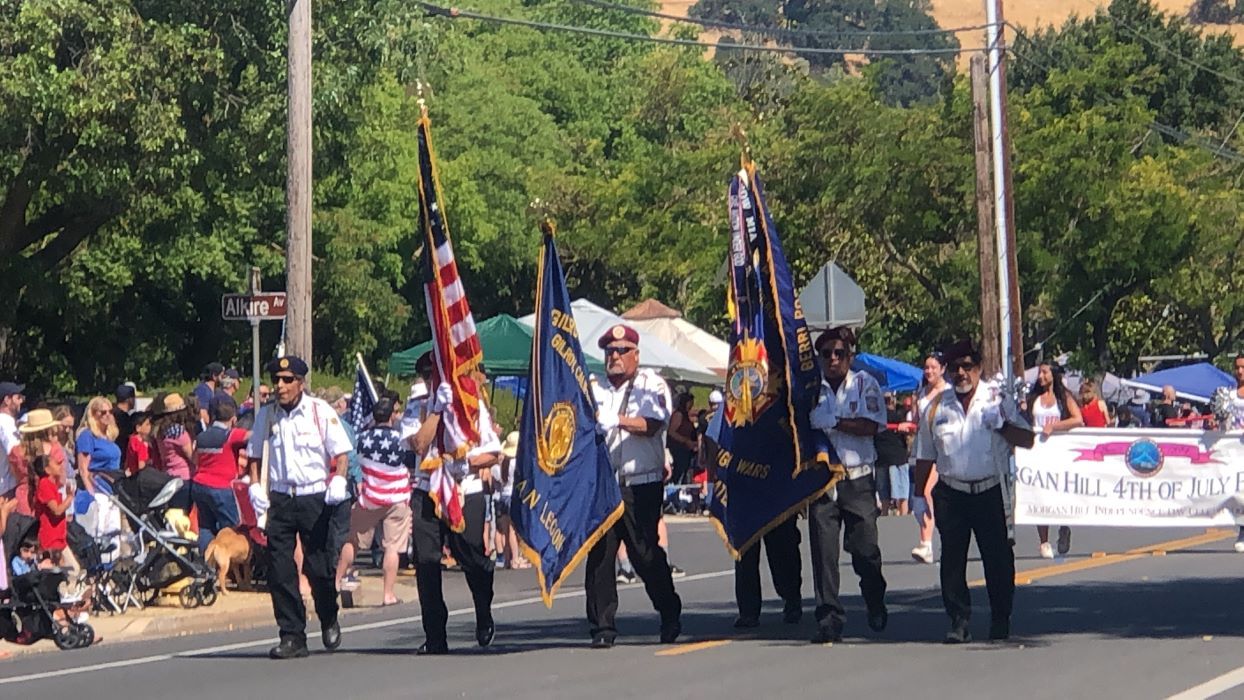 Color Guard:

American Legion Post 217 and Gilroy VFW Post 6309